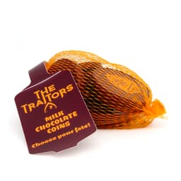 The Traitors Milk Chocolate Coins Net 72g