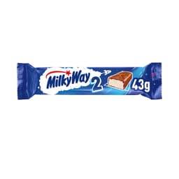 Milky Way Duo Milk Chocolate Bar 43g