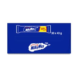 Milky Way Milk Chocolate Bar 43g 89p PMP