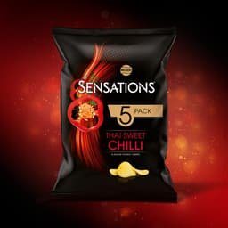 Walkers Sensations Thai Sweet Chilli Multipack Crisps 5 Pack