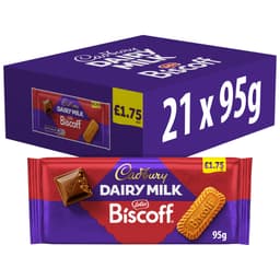 Cadbury Dairy Milk Biscoff Chocolate 95g £1.75 PMP