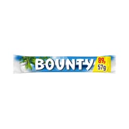 Bounty Coconut Milk Chocolate Bar 57g 89p PMP