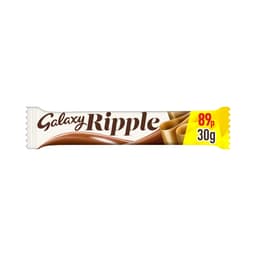 Galaxy Ripple Milk Chocolate Bar 30g 89p PMP