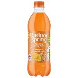 Radnor Spring Mango & Passionfruit Sparkling Spring Water 500ml £1 PMP