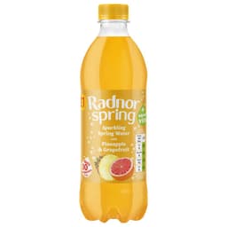 Radnor Spring Pineapple & Grapefruit Sparkling Spring Water 500ml £1 PMP
