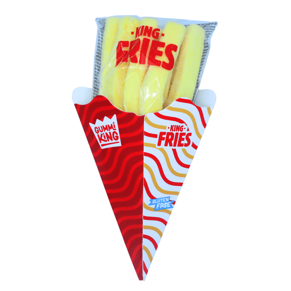 Gummi King Fries Cone 80g