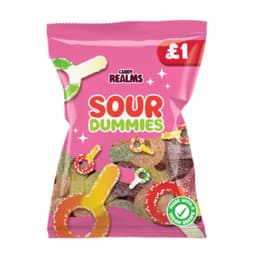 Candy Realms Sour Dummies 160g £1 PMP
