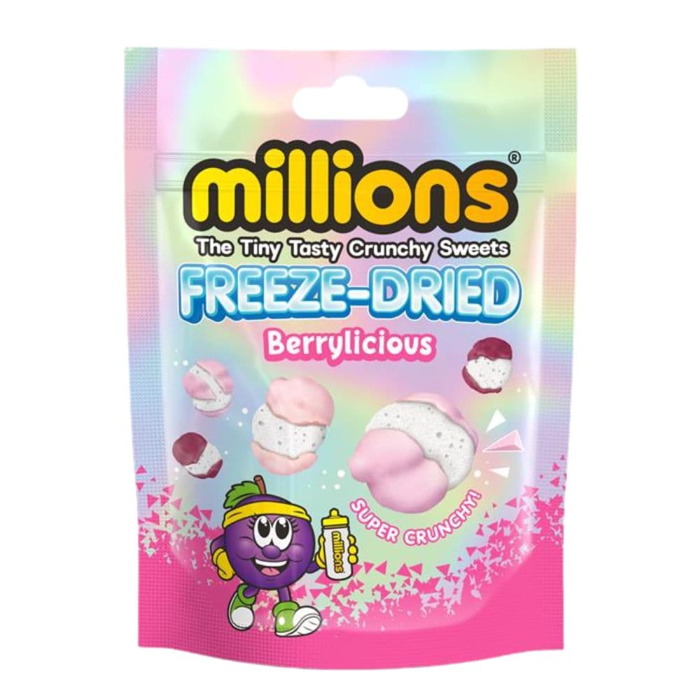 Millions Freeze-Dried Berrylicious Pouch 50g