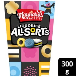 Bassetts Liquorice Allsorts Candy Carton 300g