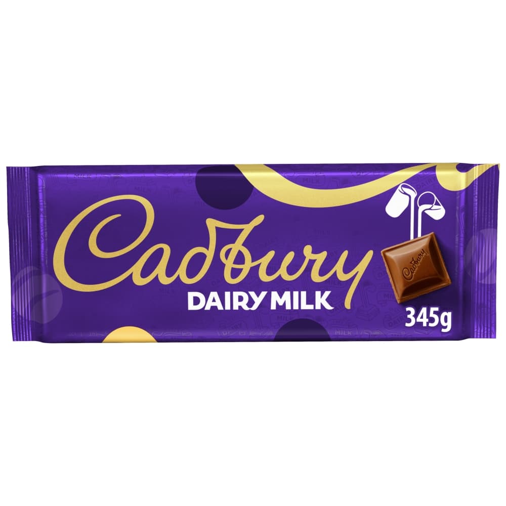 Cadbury Dairy Milk Chocolate Gift Bar 345g