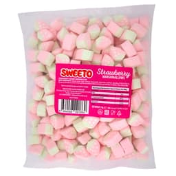 Sweeto Strawberry Marshmallows Bag 1kg