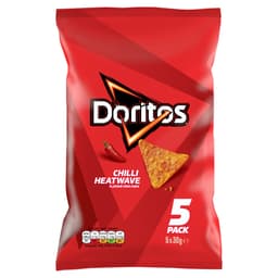 Doritos Chilli Heatwave Tortilla Chips Multipack Crisps 5 Pack
