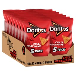 Doritos Chilli Heatwave Tortilla Chips Multipack Crisps 5 Pack