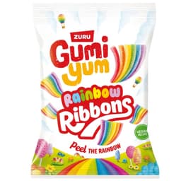 Gumi Yum Rainbow Ribbons Bag 120g 