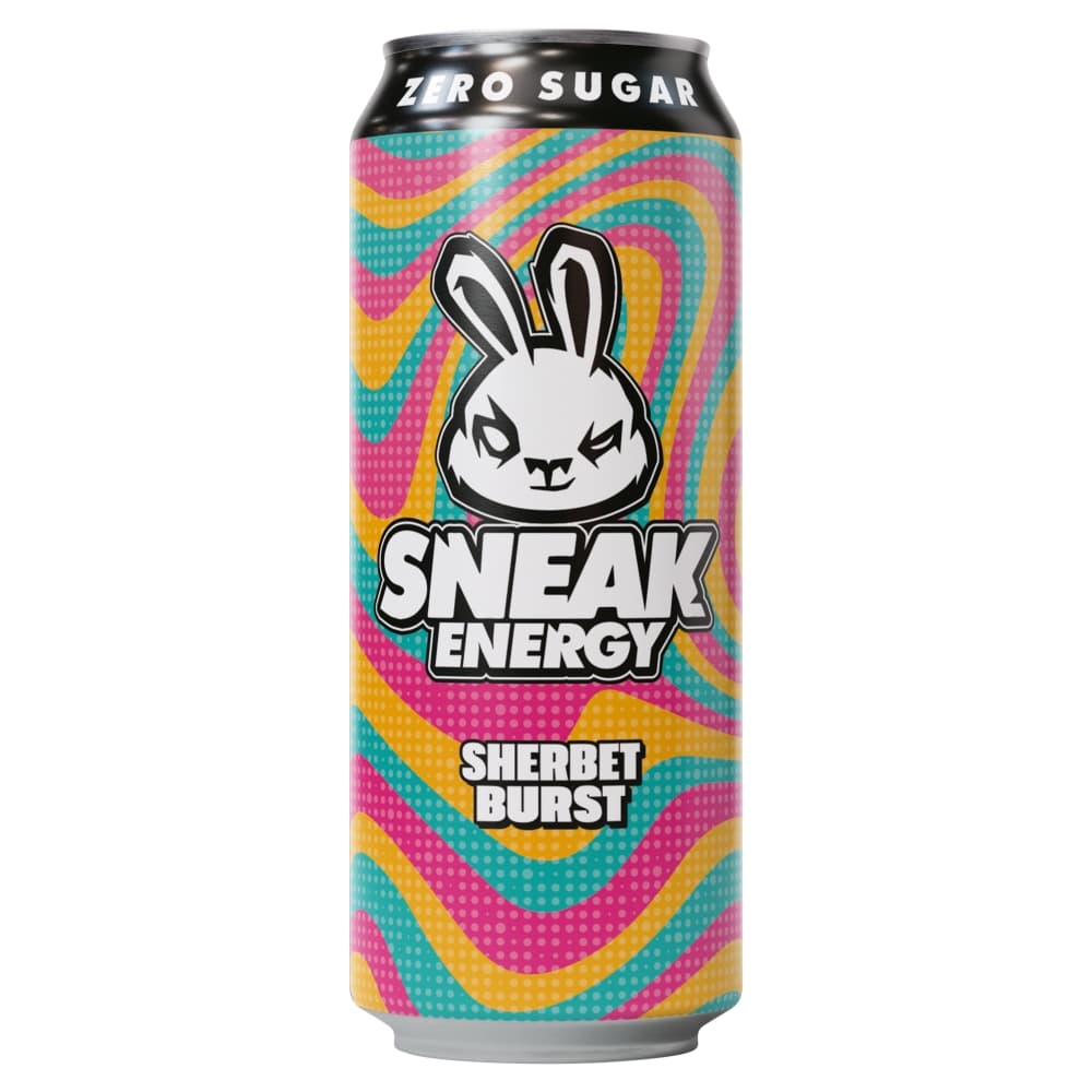 Sneak Energy Sherbet Burst Can 500ml