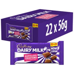 Cadbury Dairy Milk Marvellous Creations Jelly Popping Candy Chocolate 56g £1.29 PMP