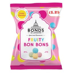 Bonds Fruity Bon Bons Bag 110g £1.25 PMP