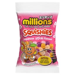 Millions Squashies Japanese Sour Flavour Bag 130g