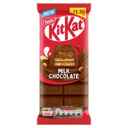 KitKat Milk Chocolate Sharing Bar 99g £1.50 PMP