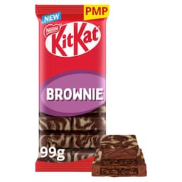 KitKat Brownie Flavoured Chocolate Sharing Bar 99g PMP £1.50