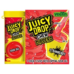 Bazooka Juicy Drop Chew Dipperz 86g