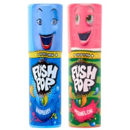 Bazooka Push Pop Raspberry & Watermelon 15g