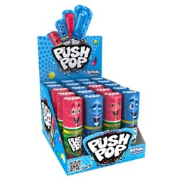Bazooka Push Pop Raspberry & Watermelon 15g