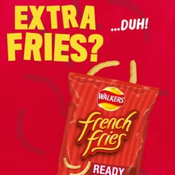 Walkers French Fries Snacks Variety Multipack Crisps 6 Pack
