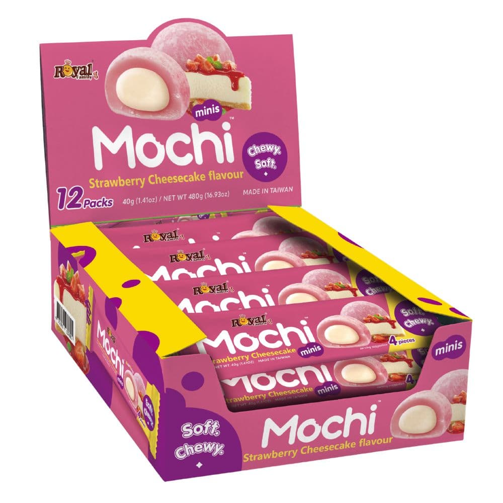 Royal Family Mochi Strawberry Cheesecake Flavour Pack 40g