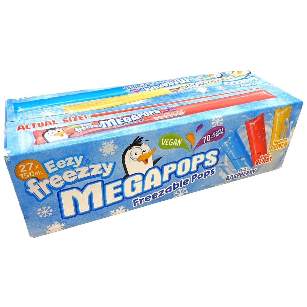 Eezy Freezzy Megapops Ice Pops 27 Pack