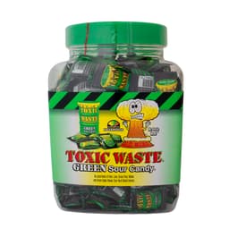 Toxic Waste Green Sour Candy Jar 1kg