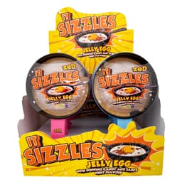 Zed Candy It Sizzles Jelly Egg 75g