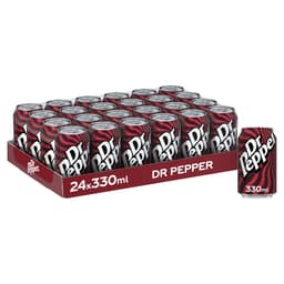 Dr Pepper Regular Cans 330ml