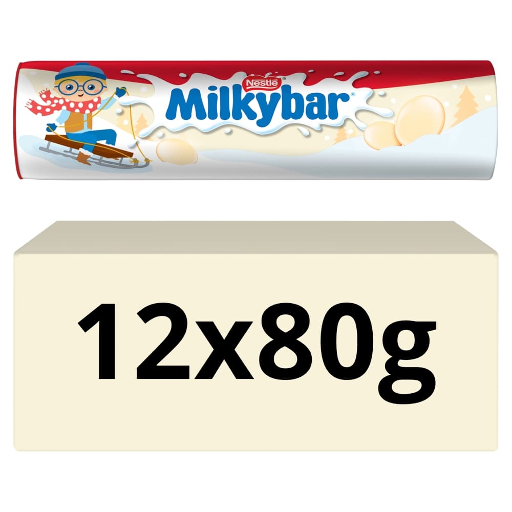 Milkybar Buttons White Chocolate Giant Tube 80g