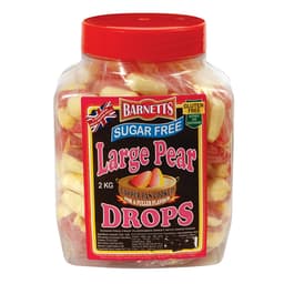 Barnetts Sugar Free Large Pear Drops 2kg