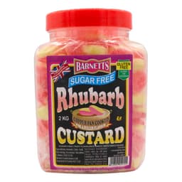 Barnetts Sugar Free Rhubarb & Custard 2kg