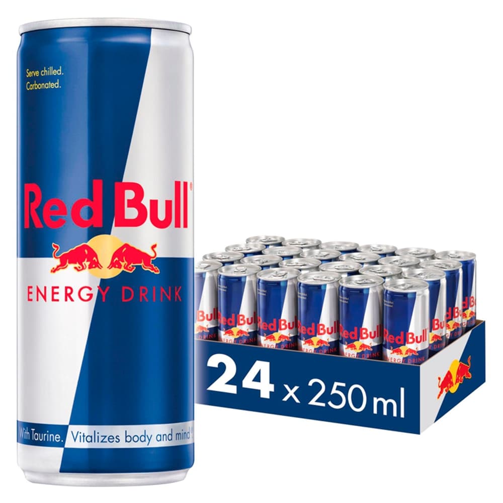 Red Bull Energy Drink Cans 250ml