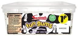 Swizzels Fun Gums Milk Bottles 1p Tub