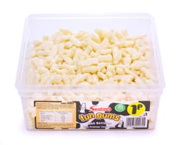 Swizzels Fun Gums Milk Bottles 1p Tub