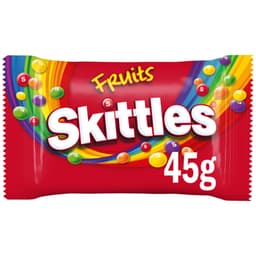 Skittles Vegan Chewy Sweets Fruit Flavoured  Bag 45g

