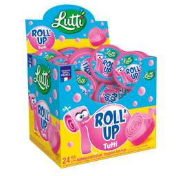  Lutti Roll' Up Tutti Tub 29g 