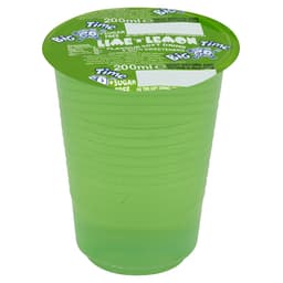 Big Time Lime Cup Drinks 200ml