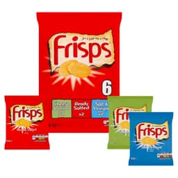 Frisps Assorted Variety Crisps 6 Pack