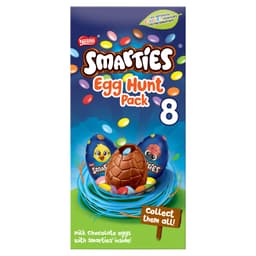 Smarties Milk Chocolate Easter Egg Hunt Box 140g 