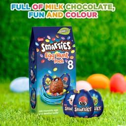 Smarties Milk Chocolate Easter Egg Hunt Box 140g 