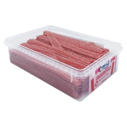 Vidal Fizzy Strawberry Belts 5p Tub