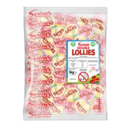 Swizzels Double Lollies 3kg Bag
