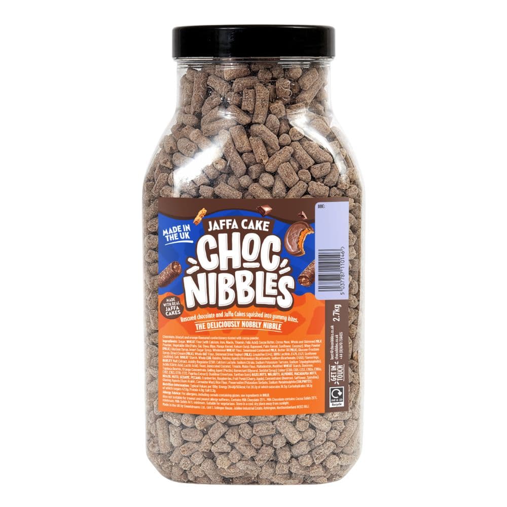 Sweet Dreams Jaffa Cake Choc Nibbles Jar 2.7kg
