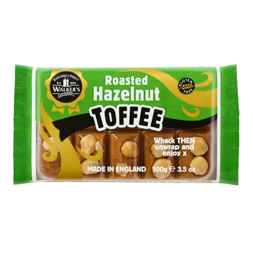 Walker's Nonsuch Hazelnut Toffee Bars 100g