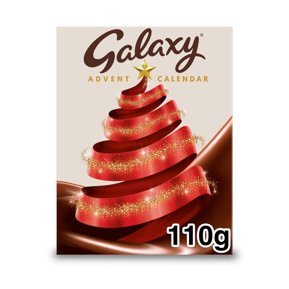 Galaxy Smooth Milk Chocolate Christmas Advent Calendar 110g